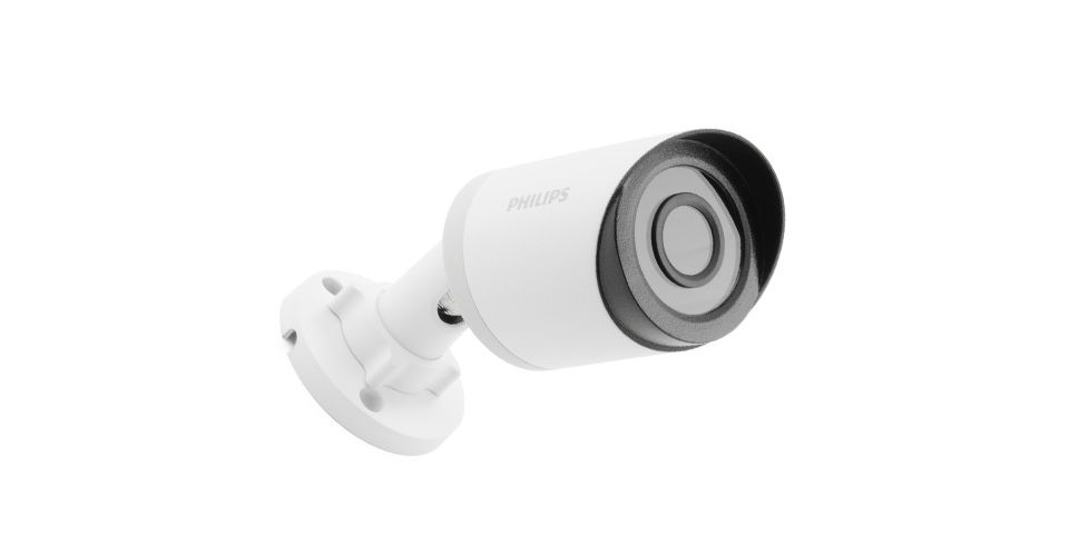 Philips - caméra extérieure IP motorisée 2K WelcomeEye View