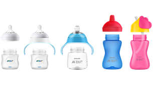 Kompatibel med flasker og kopper fra Philips Avent