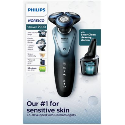 Close shave, even on sensitive skin