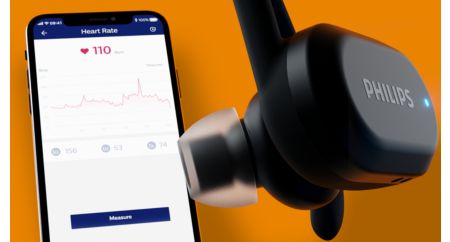Listen to your body. Heart-rate monitor