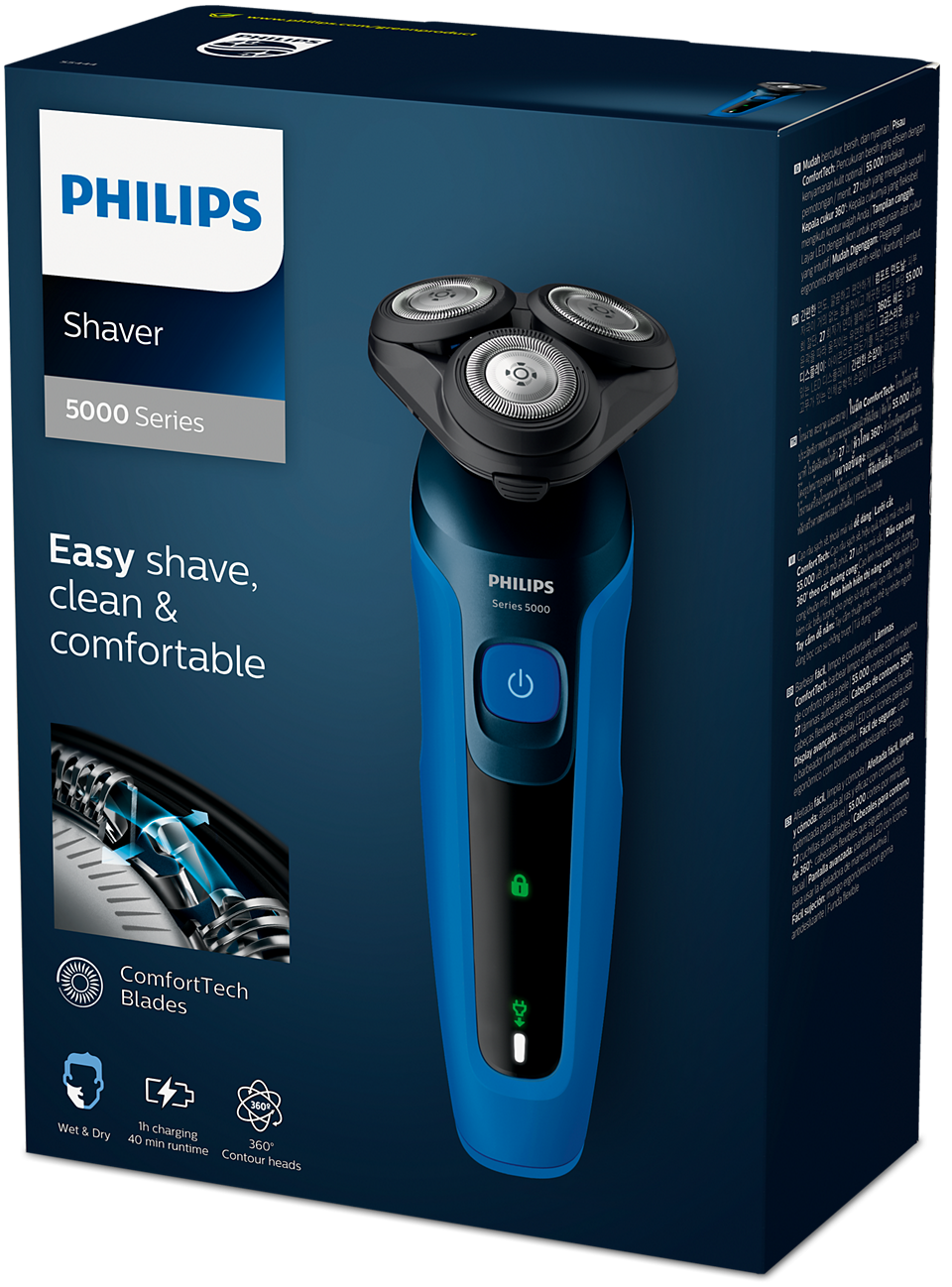 Shaver series 5000 ウェット&ドライ電動シェーバー S5444/03 Shaver series 5000 ウェット&ドライ電動シェーバー S5444/03