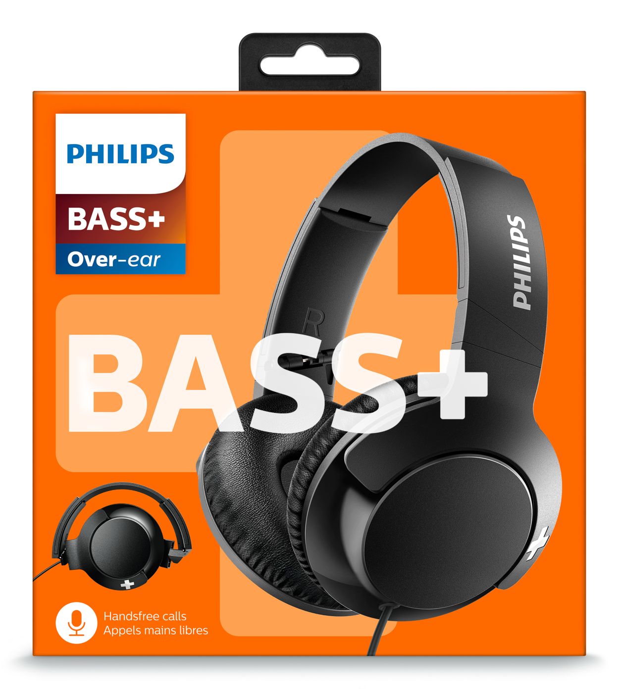 Philips bass+ wireless bluetooth headphones with mic sale