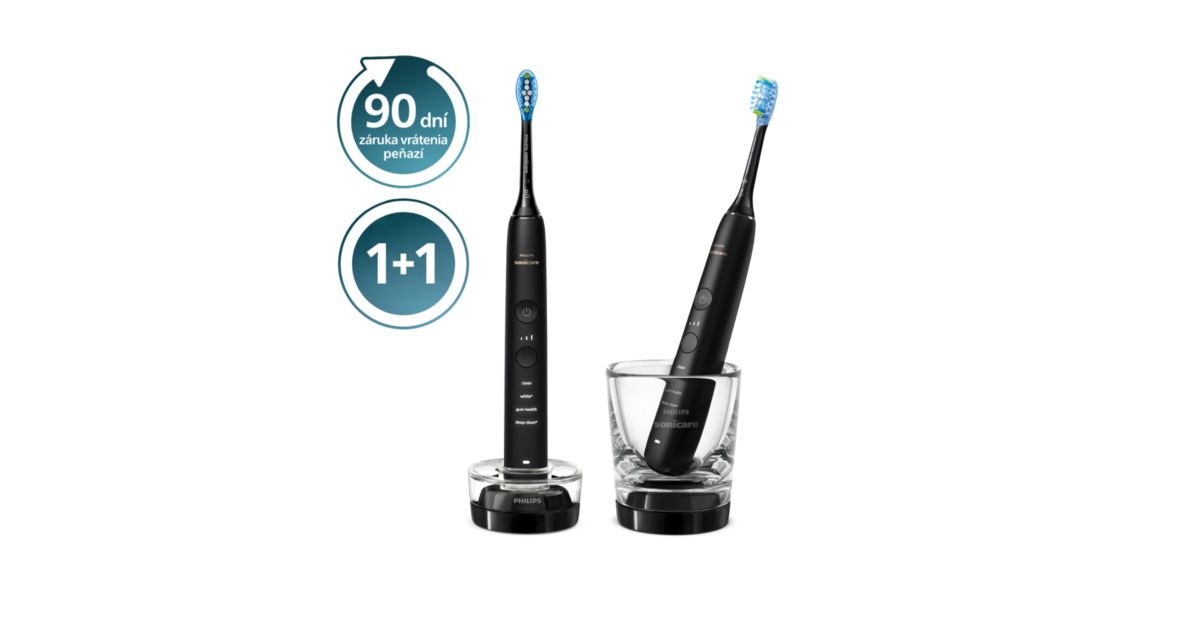 Philips Sonicare 9000 DiamondClean Sonická zubná kefka s aplikáciou a nabíjací pohárik HX9914/54 - hlavný produktový obrázok Philips
