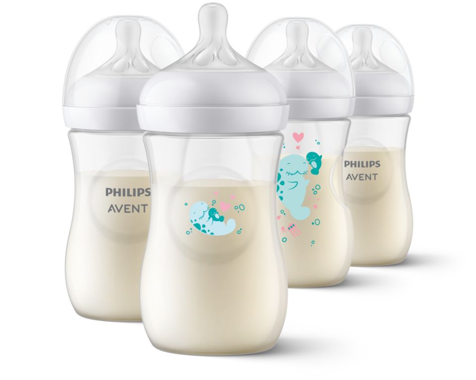 Supports baby's individual drinking rhythm