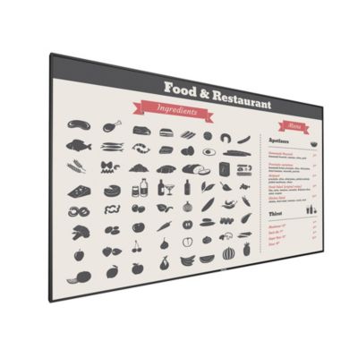 Signage Solutions V-Line Display