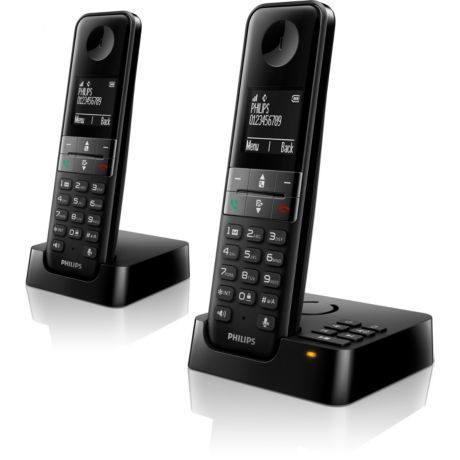 D4752B/01  Draadloze telefoon met antwoordapparaat