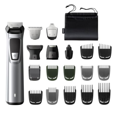 MG7736/25 Multigroom series 7000 19 in 1, Barba, capelli e corpo