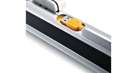 USB plug for power and play