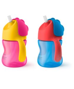 Straw cup hot sale philips avent