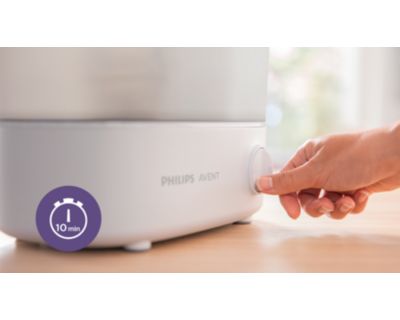 Sterilize in just 10 mins
