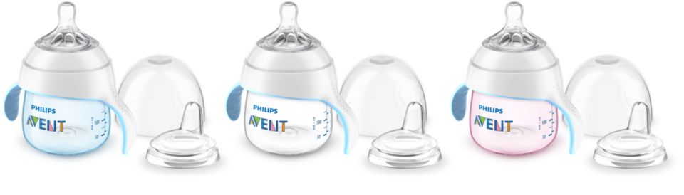 Ease your baby's transition to a drinking cup