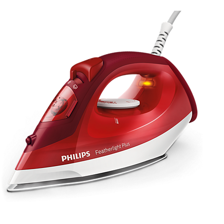 GC1423/40 Featherlight Plus Steam iron with non-stick soleplate