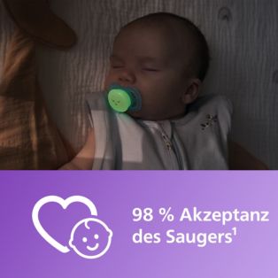 Avent Soother ultra start für die Nacht