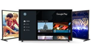 Play your favorite content and control your TV volume