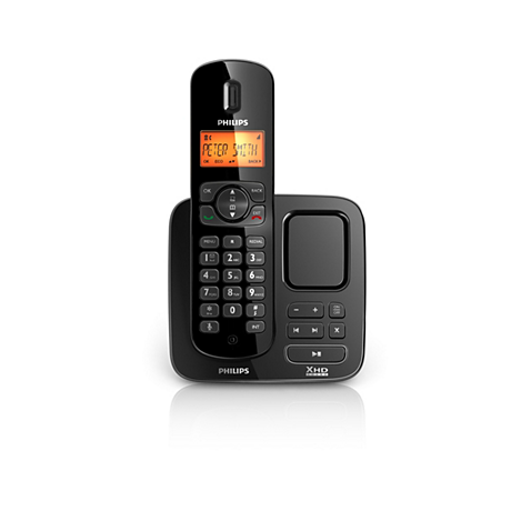 CD1751B/21 Perfect sound Trådløs telefon med telefonsvarer