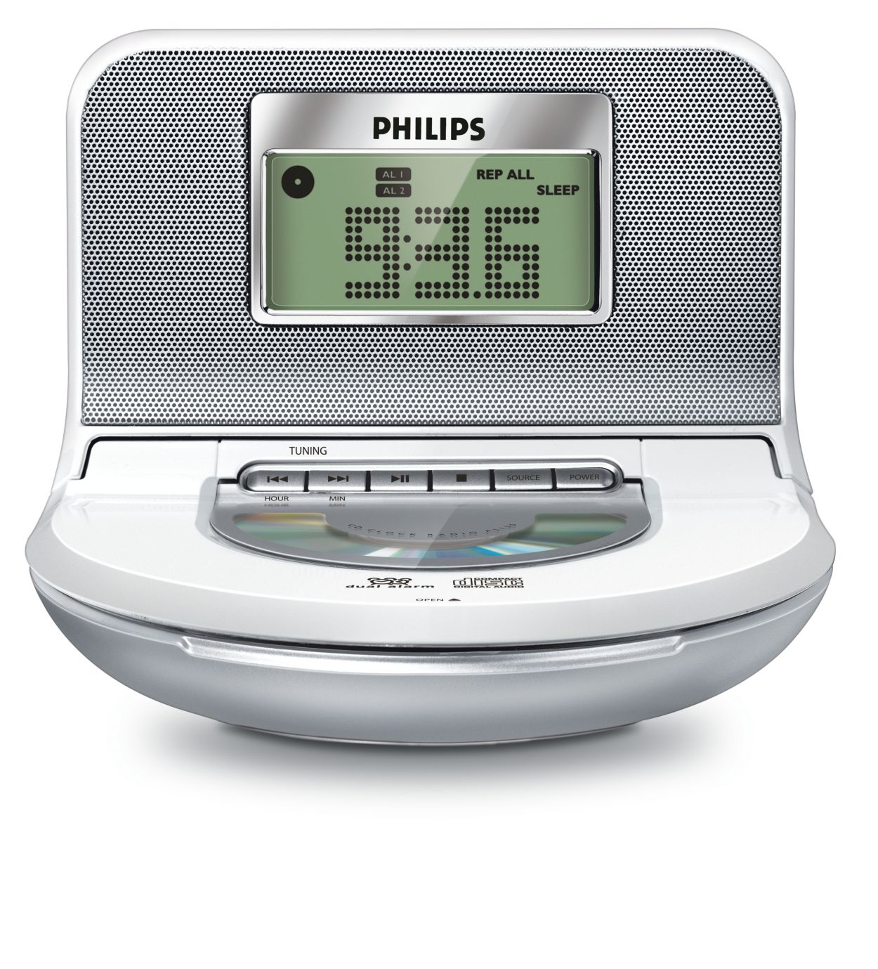 radio reloj cd despertador philips. modelo aj13 - Compra venta en  todocoleccion