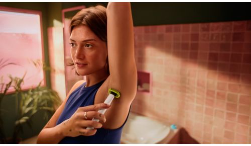 So you can easily shave up or down
