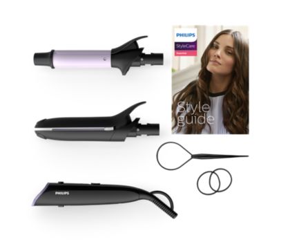 Philips style outlet care curler