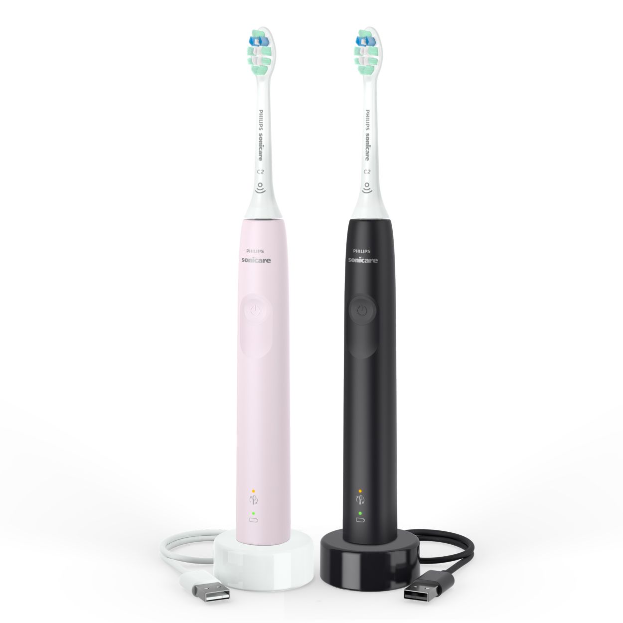 3100 Series Набор электрических звуковых зубных щеток HX3675/15 | Sonicare