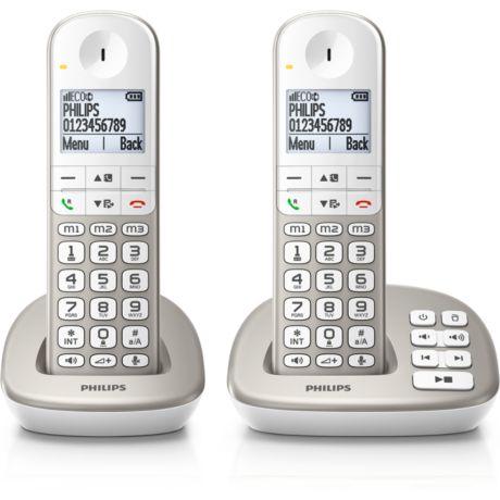 XL4952S/38  Draadloze telefoon met antwoordapparaat