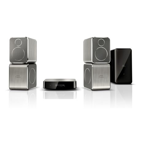 CSS9211/12 Philips Fidelio SoundHub 2.1 Home cinema speakers