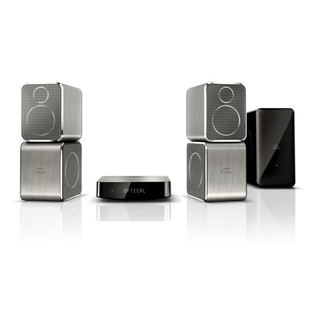 CSS9211/12 Philips Fidelio SoundHub Altifalantes de cinema em casa 2.1