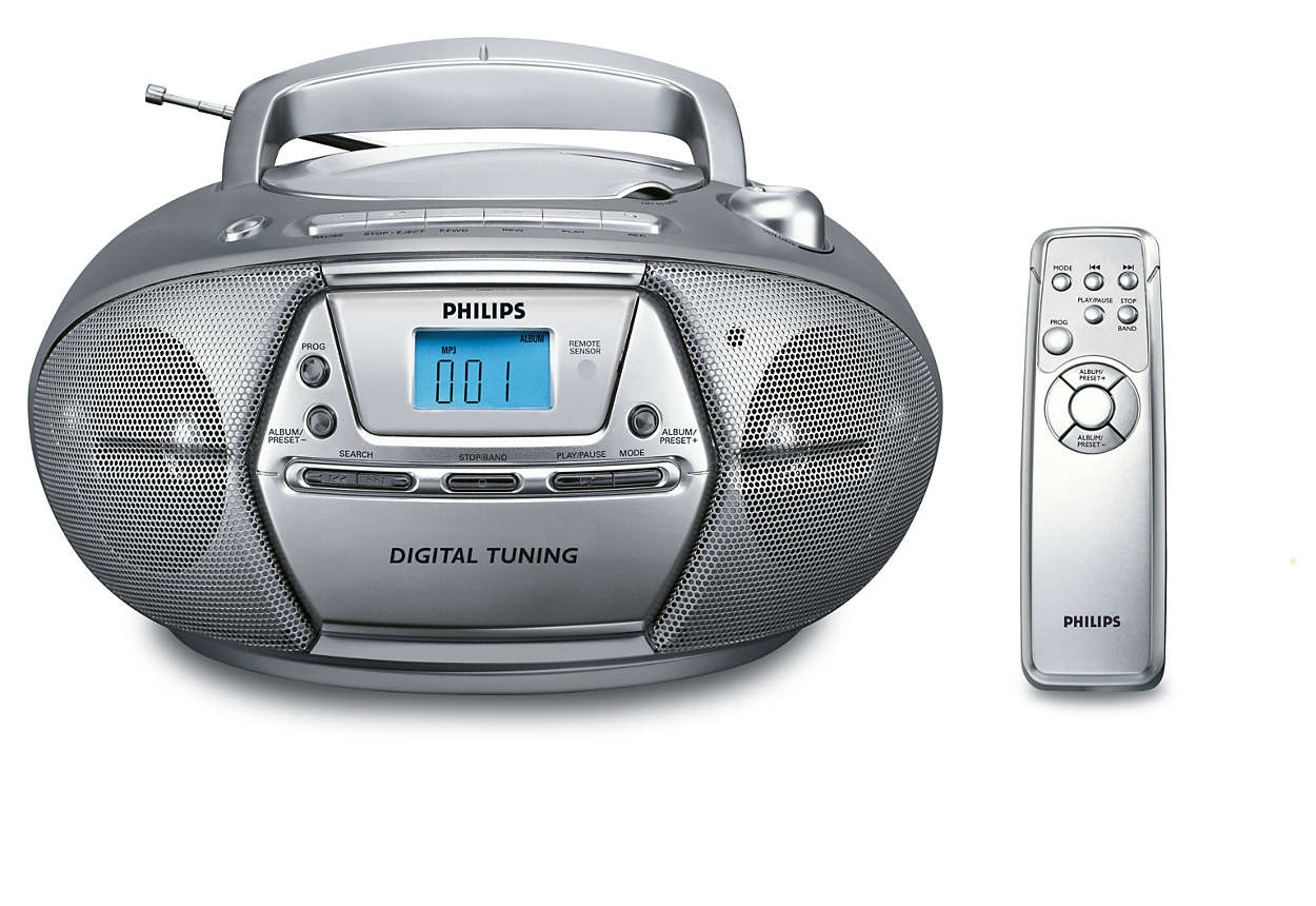Play MP3 music and digital tuning