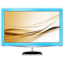 Brilliance LCD monitor with LED backlight