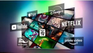 The one that's simply smart. Android TV.