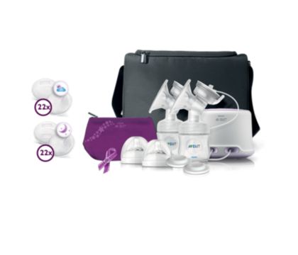 Comfort Double electric breast pump SCF334/04