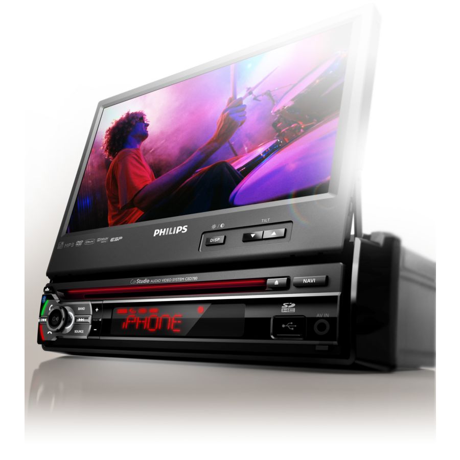 Experience live music with video in car