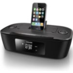 Wake up to your iPhone/iPod music or DAB radio
