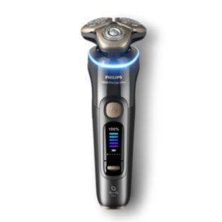 i9000 Prestige Ultra Wet and Dry Electric Shaver with SkinIQ Pro