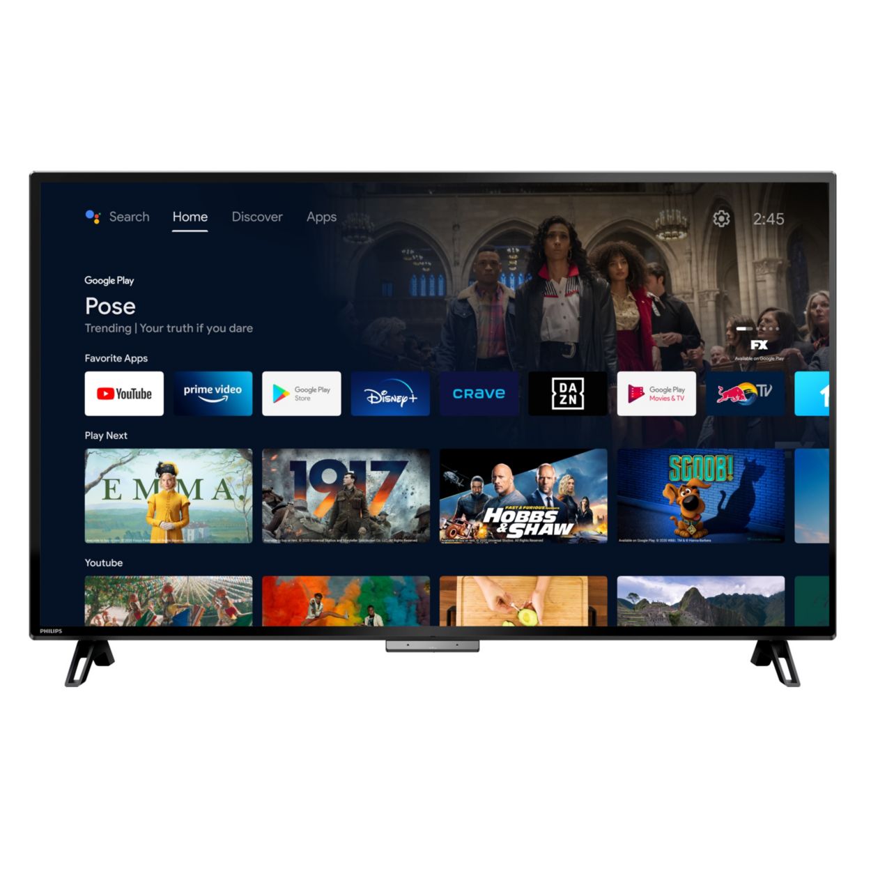 85 4K UHD Hisense Android Smart TV Bluetooth Netflix  Disney Google  Assistant