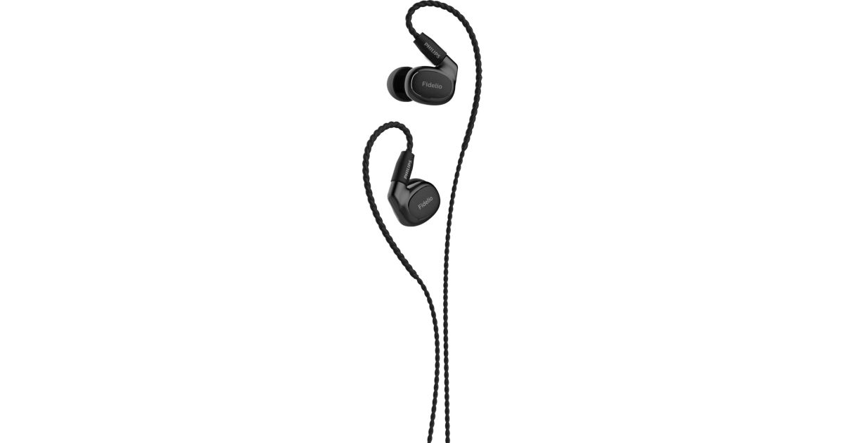 Philips Fidelio インイヤー ヘッドホン S301BK/97 | Philips