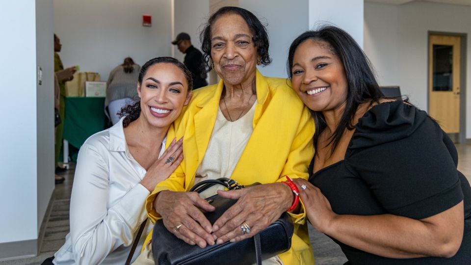 Nurse with grandkids