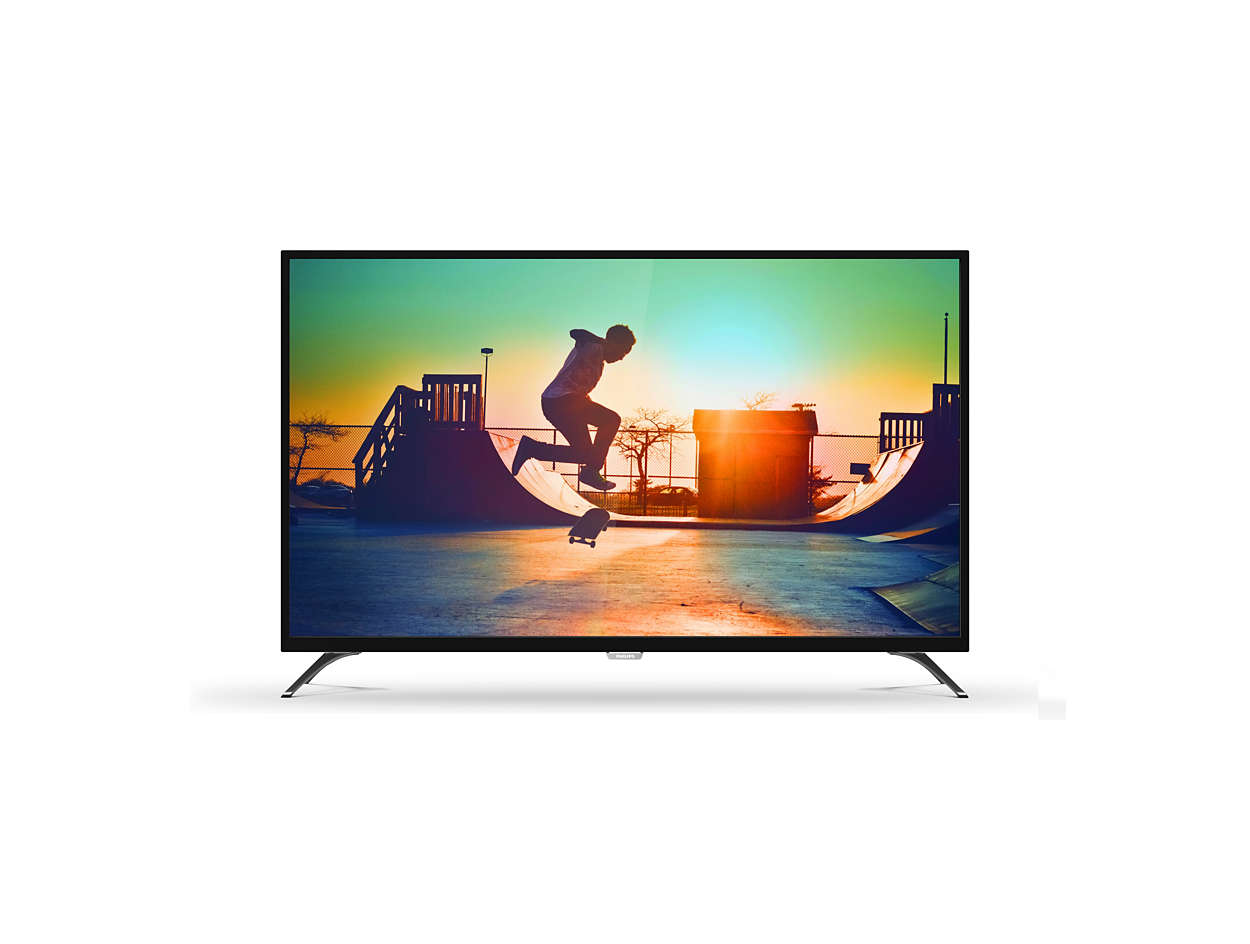 دقة 4K، شاشة رفيعة جدًا، Smart LED TV