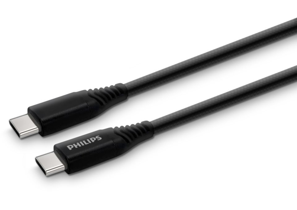 Førsteklasses skærmet USB-C til USB-C-kabel