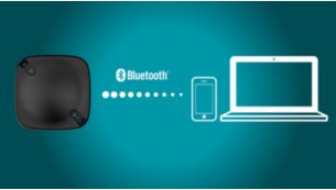 Easily connect to Bluetooth-enabled smartphones and laptops