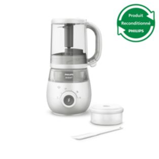 Premium Robot cuiseur vapeur-mixeur 4 en 1 reconditionné