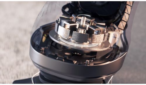 High-speed shaving efficiency