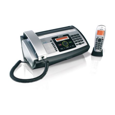La soluzione di comunicazione perfetta: Fax con segreteria telefonica e DECT PPF685E/ITB da Philips