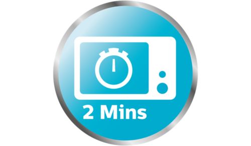 Microwave steriliser ready in just 2 minutes