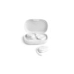 Earbud open-ear. Dapat disesuaikan dengan empat cara.