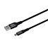 Премиальный кабель USB-A – microUSB с оплеткой