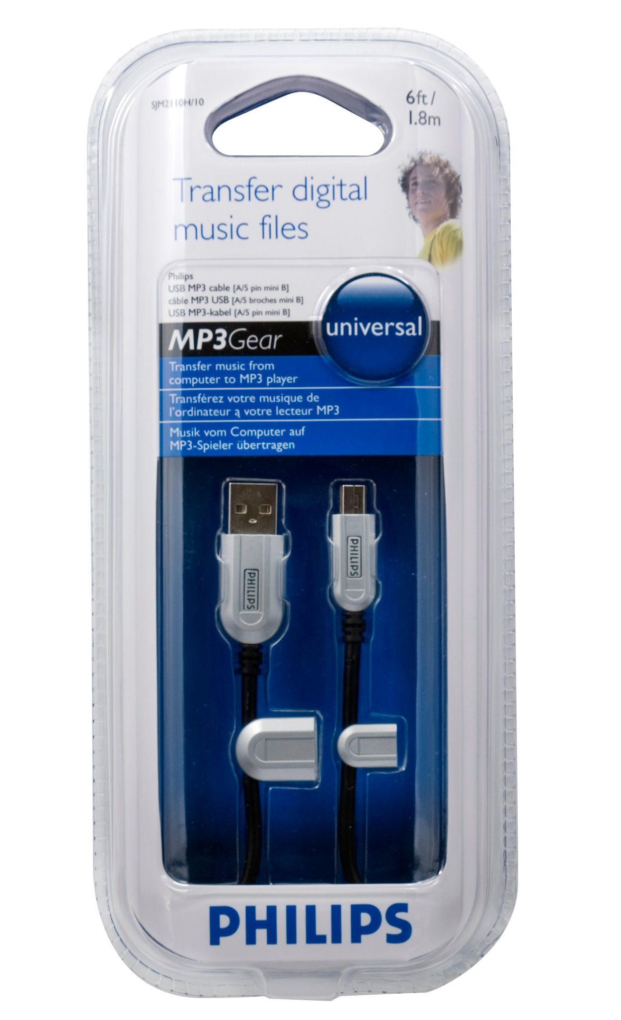 Кабель USB MP3 SJM2110H/10 | Philips