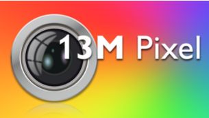 Chụp ảnh ấn tượng với camera lấy nét tự động 13 megapixel có đèn flash