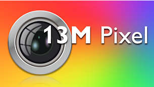 Awesome shots with 13 megapixel autofocus camera with flash