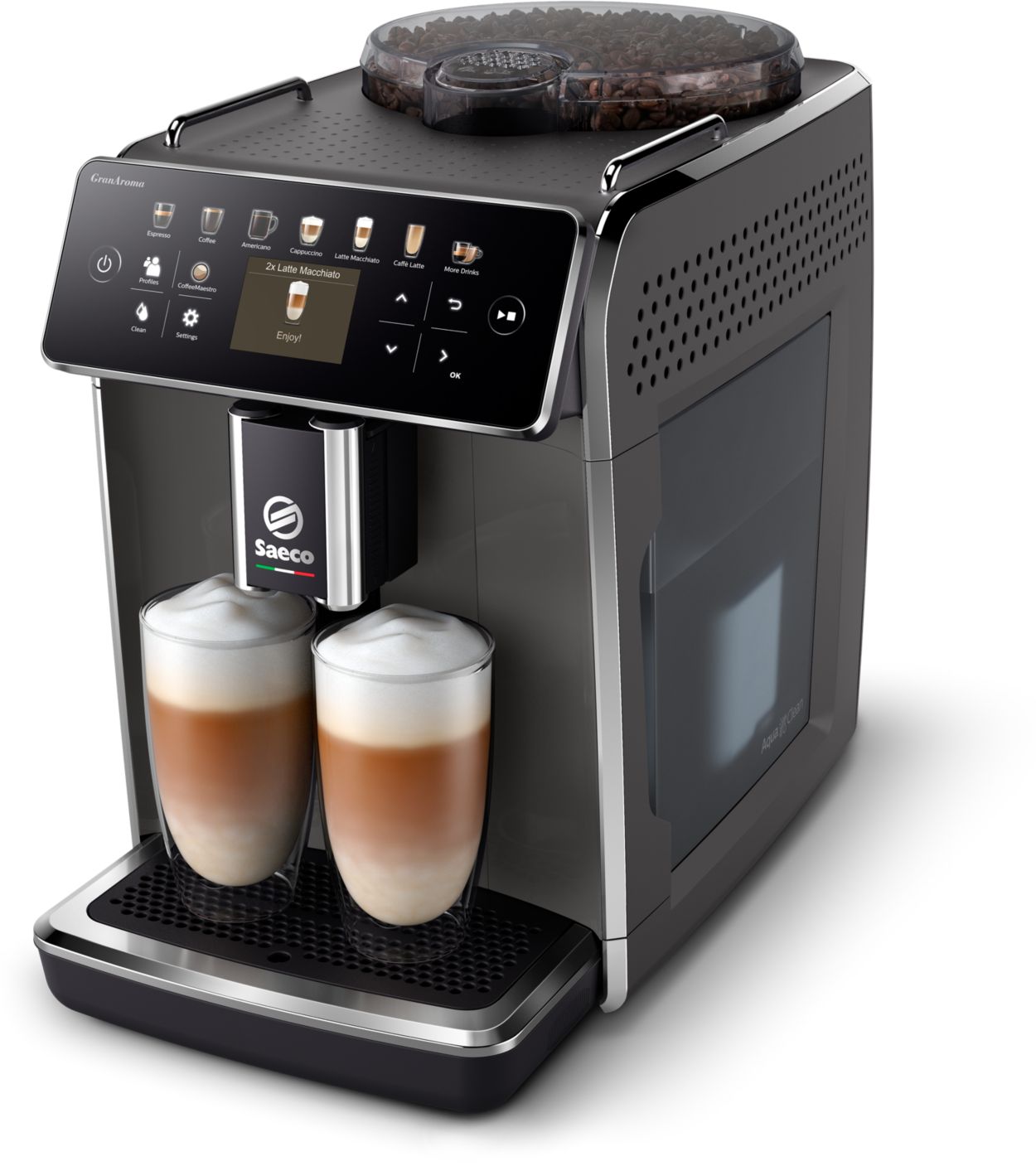 GranAroma Machine espresso entière automatique SM6580/10 Saeco