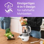 Dampfgaren, mixen, auftauen und aufwärmen